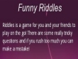Android - Funny Riddles screenshot