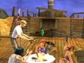 Nintendo DS - Sims 2: Castaway, The screenshot