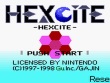 Gameboy Col - Hexcite: The Shapes of Victory screenshot
