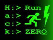 iPhone iPod - Hack Run ZERO screenshot