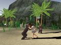 PlayStation 2 - Sims 2: Castaway, The screenshot